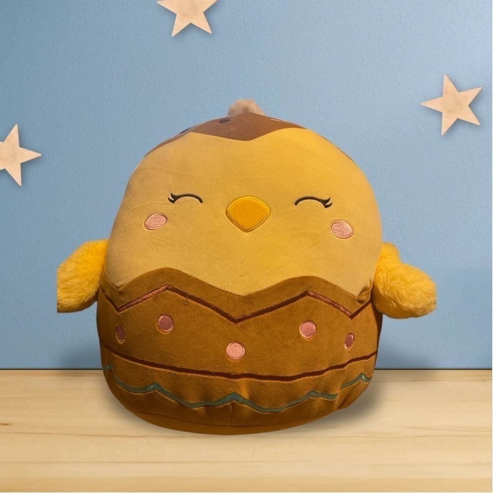 Squishmallows 16” Aimee Chick inside Chocolate Egg
